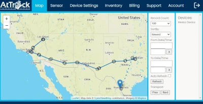 AtTrack Cloud-Based IoT Platform