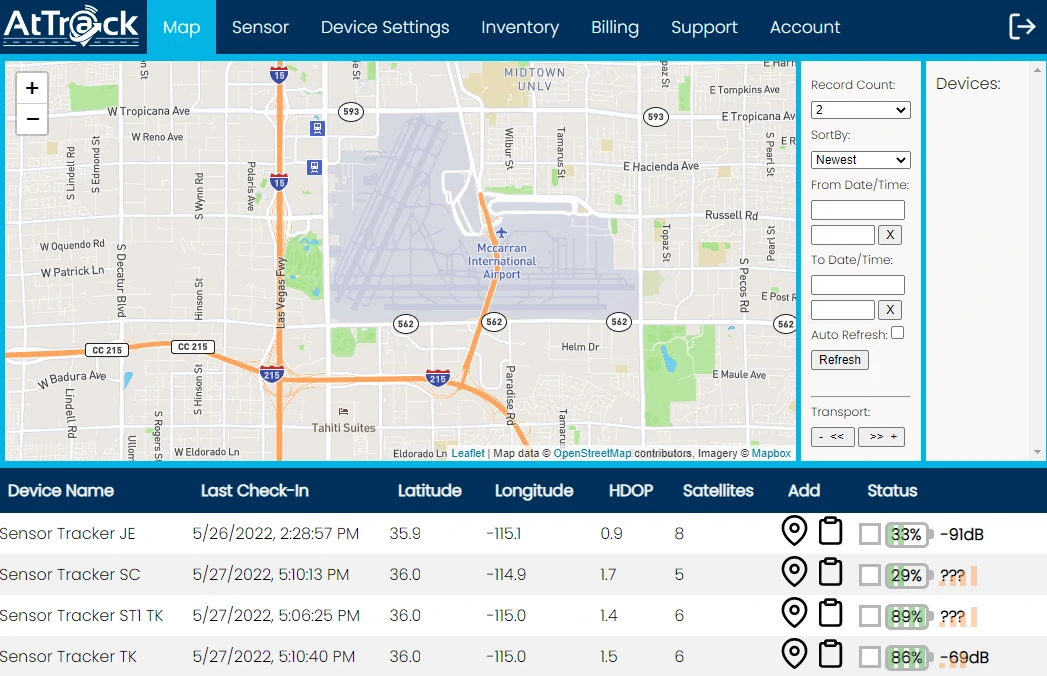 AtTrackDashboard